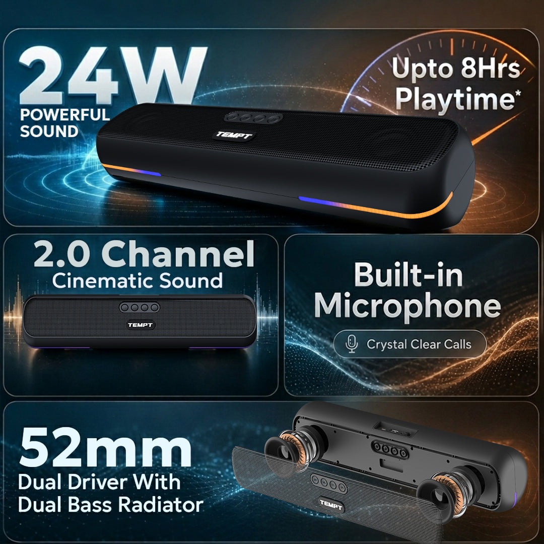 Best Bluetooth sound bar for TV and laptop