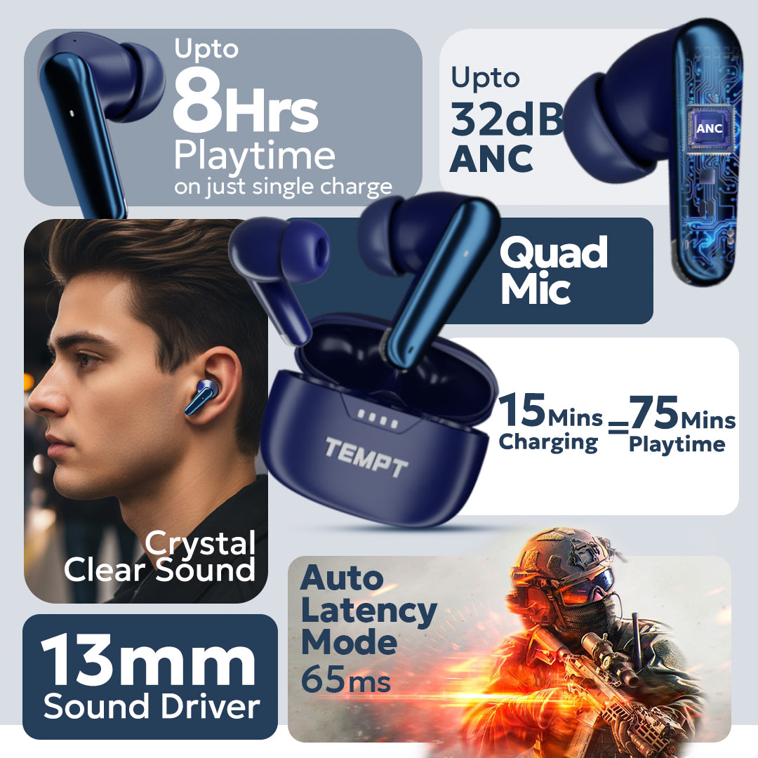 Cult Pro ANC Earbuds