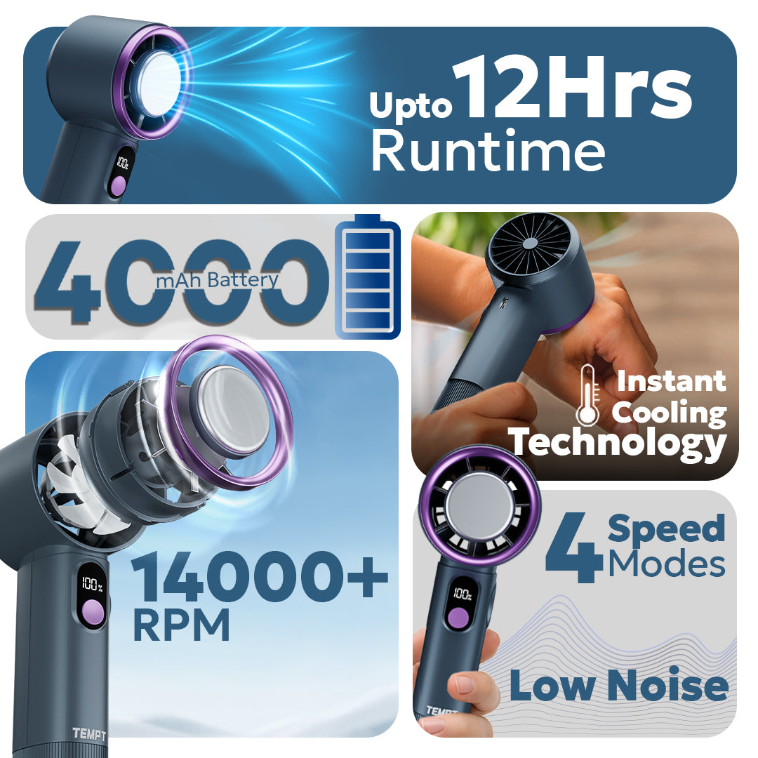 ICY - Instant Cooling Portable Fan