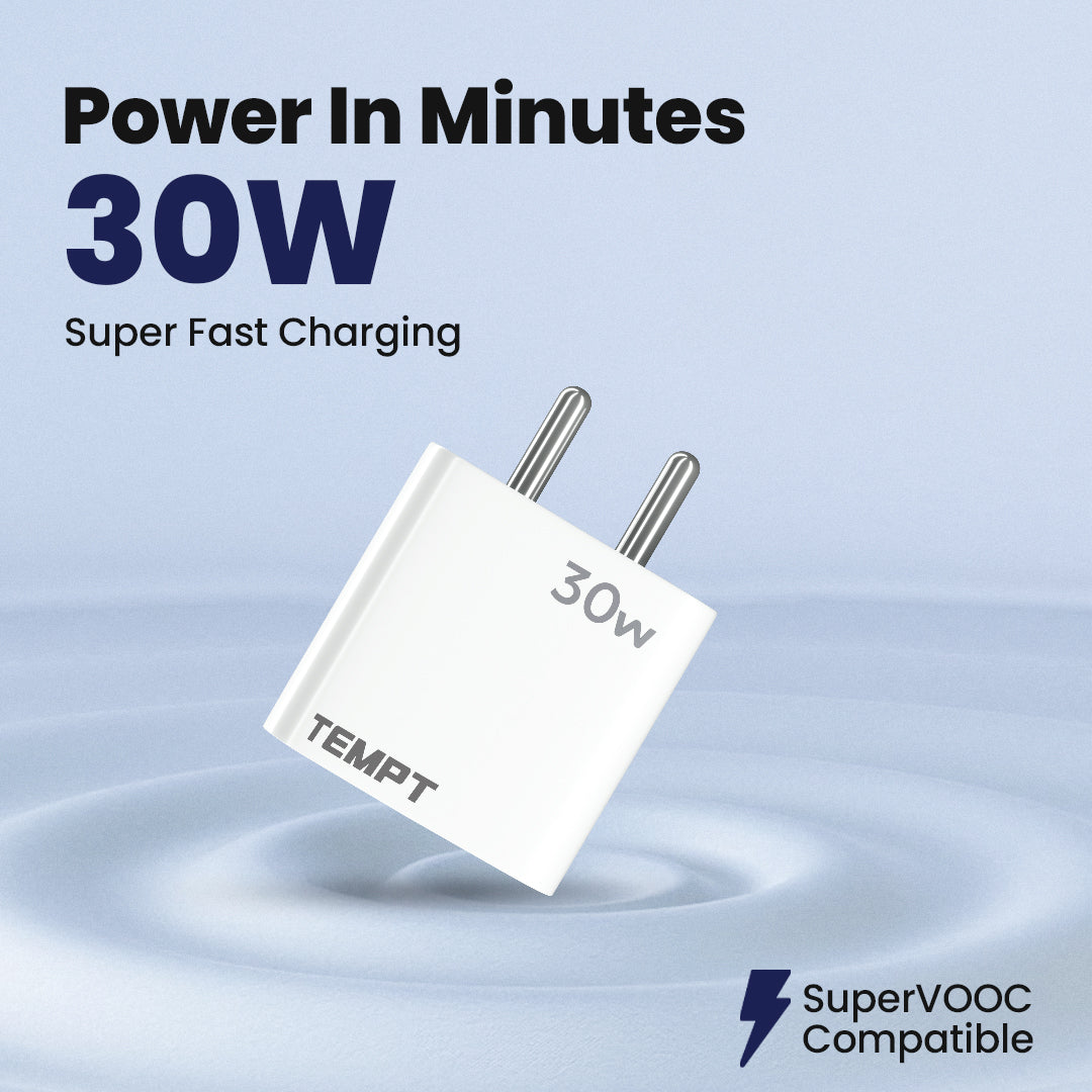 Bolt 30W QC+PD Supervooc