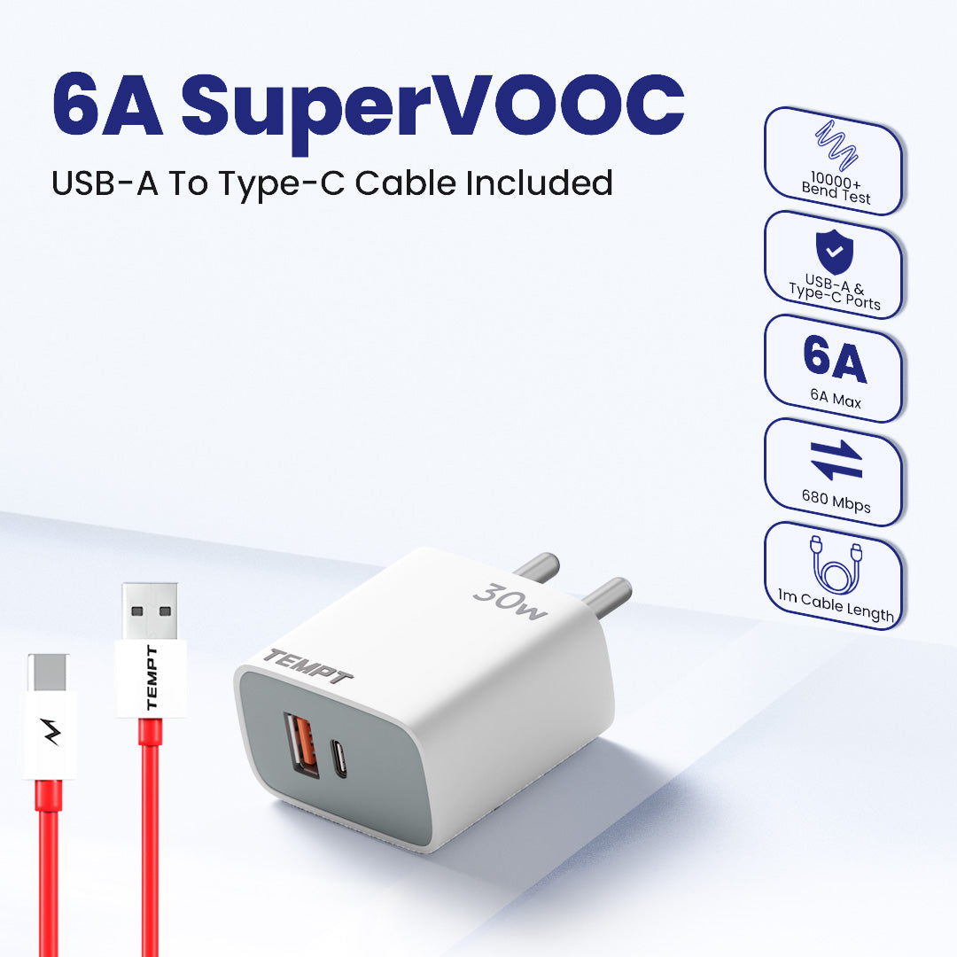 Bolt 30W QC+PD Supervooc