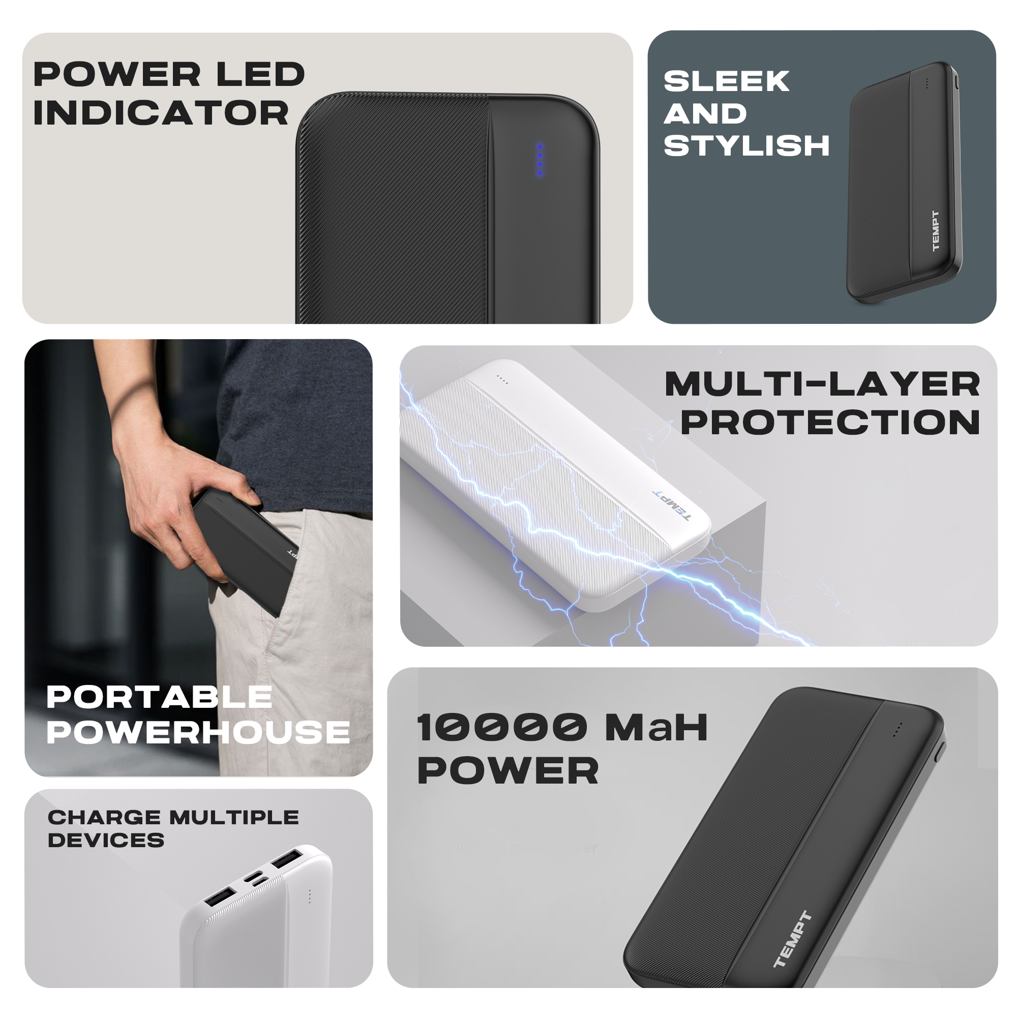 Storm Powerbank (10000 mAh)