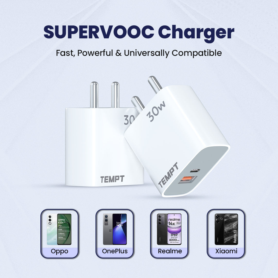 Bolt 30W QC+PD Supervooc