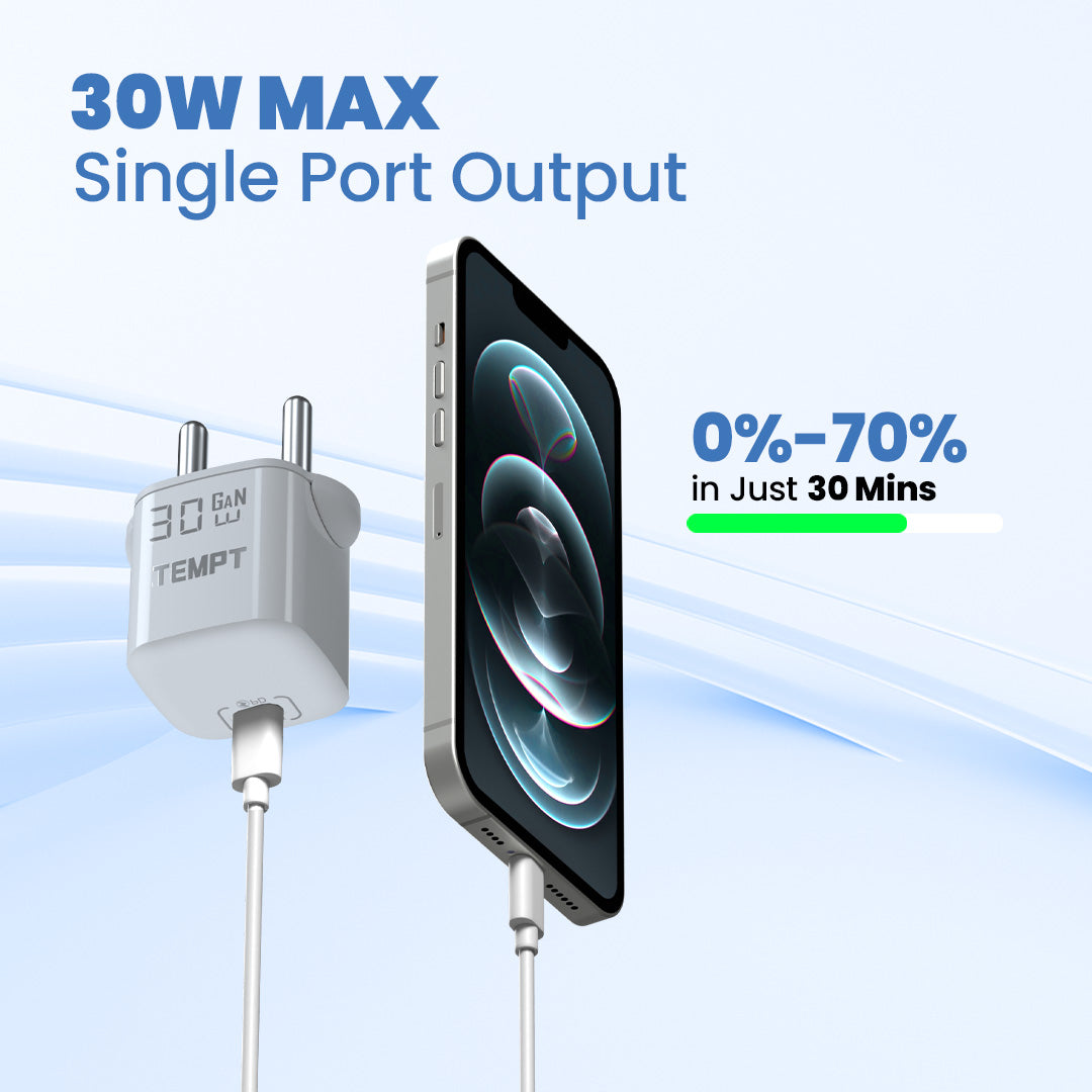 Elite 30W GaN³ charger