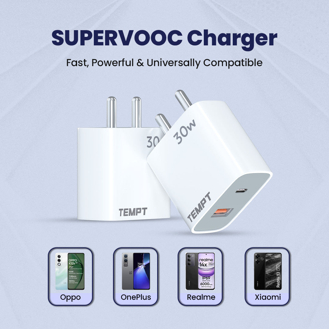 Bolt 30W QC+PD Supervooc