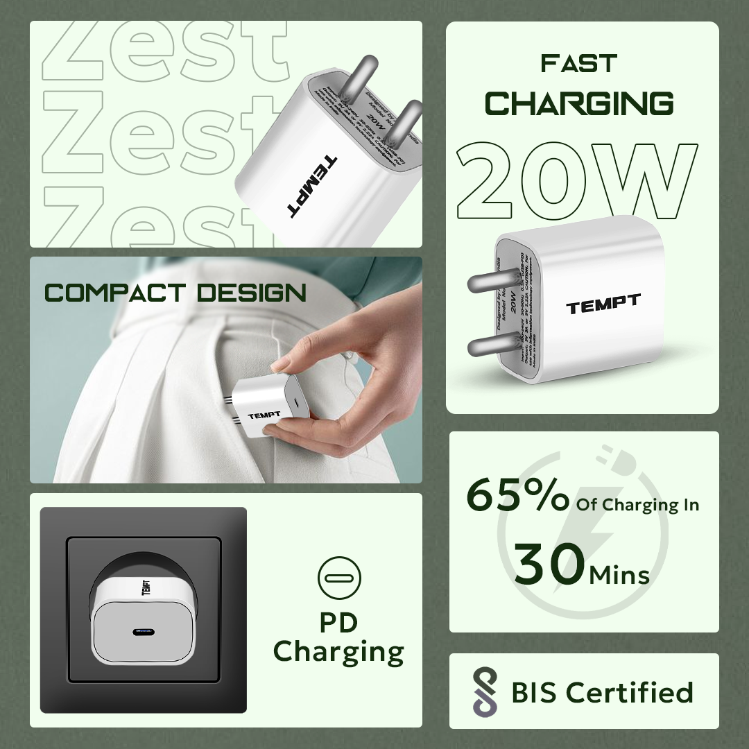 Zest 20W Adapter