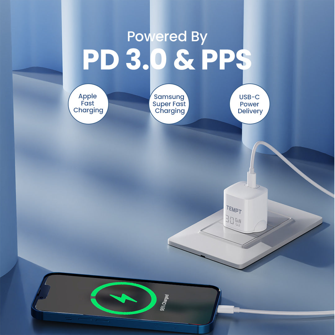 Elite 30W GaN³ charger