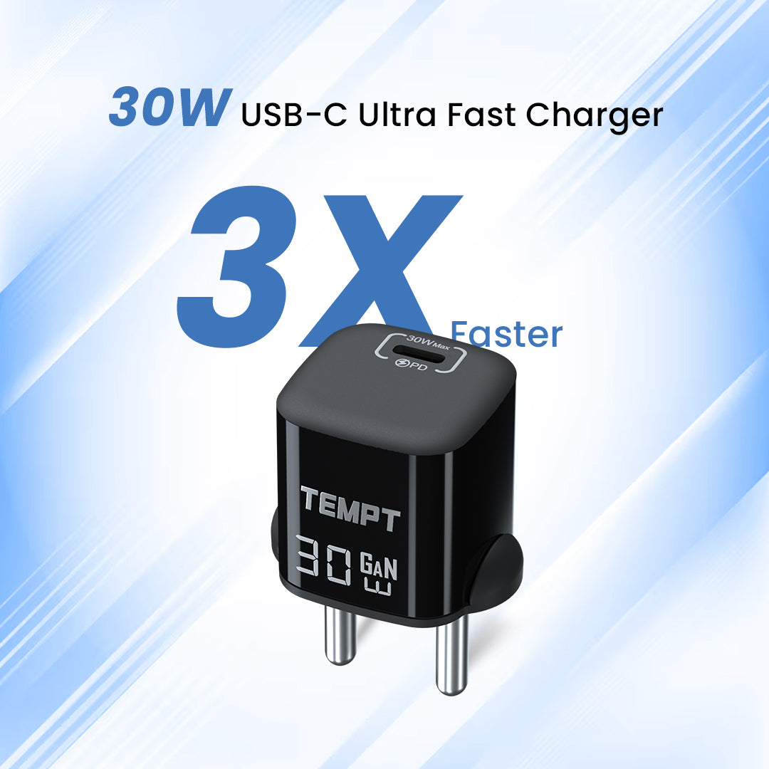 Elite 30W GaN³ charger
