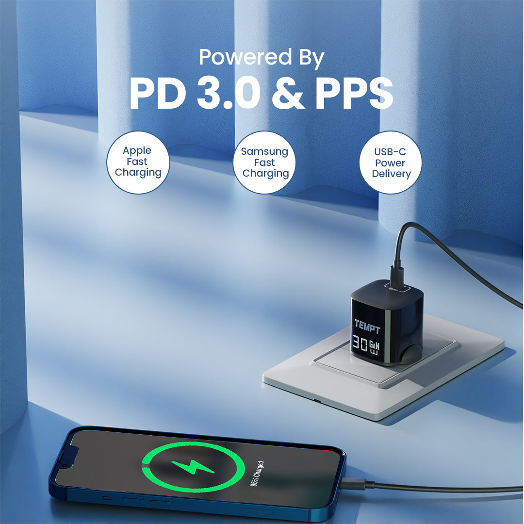 Elite 30W GaN³ charger