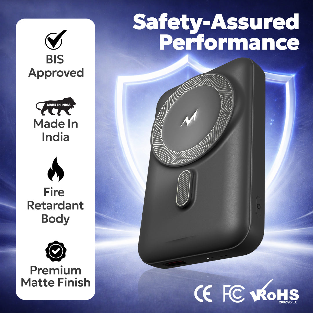 Tempt Flair BIS Certified Safety Protection Fast Charging Power Bank Charger