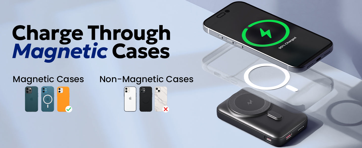 Tempt Flair MagSafe Compatible Wireless Charging Power Bank