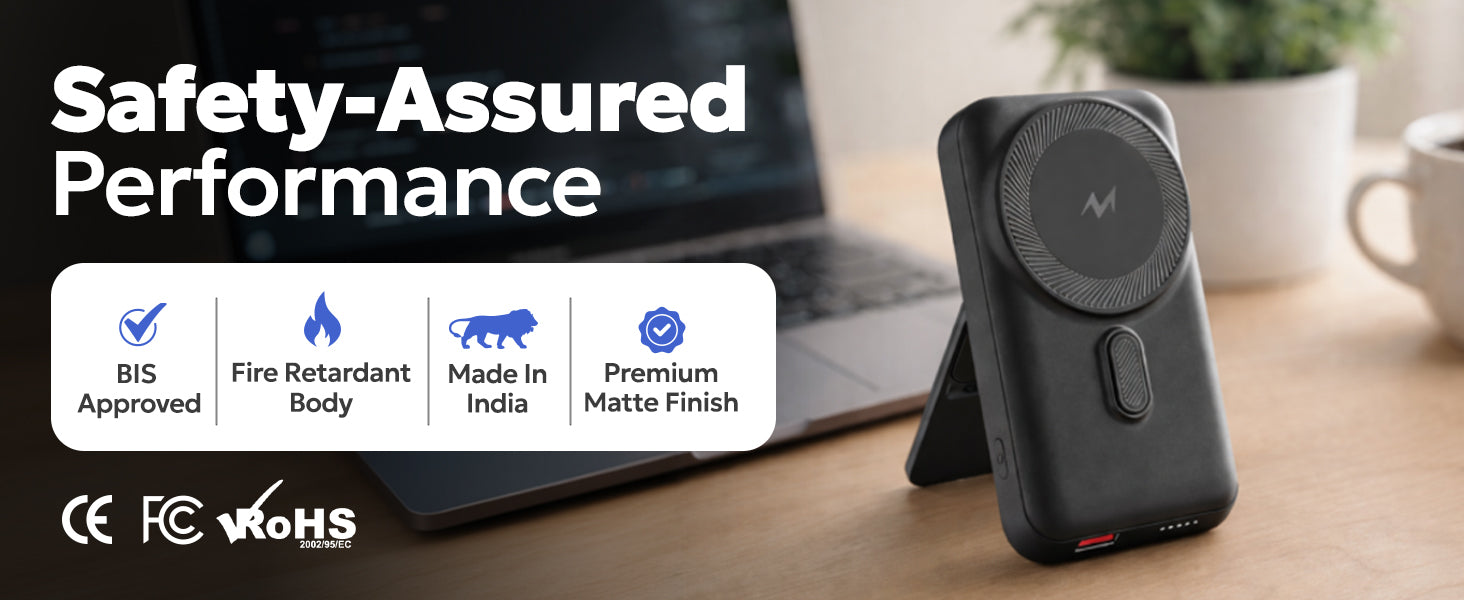 Tempt Flair Multi Layer Safety Protection Fast Charging Power Bank