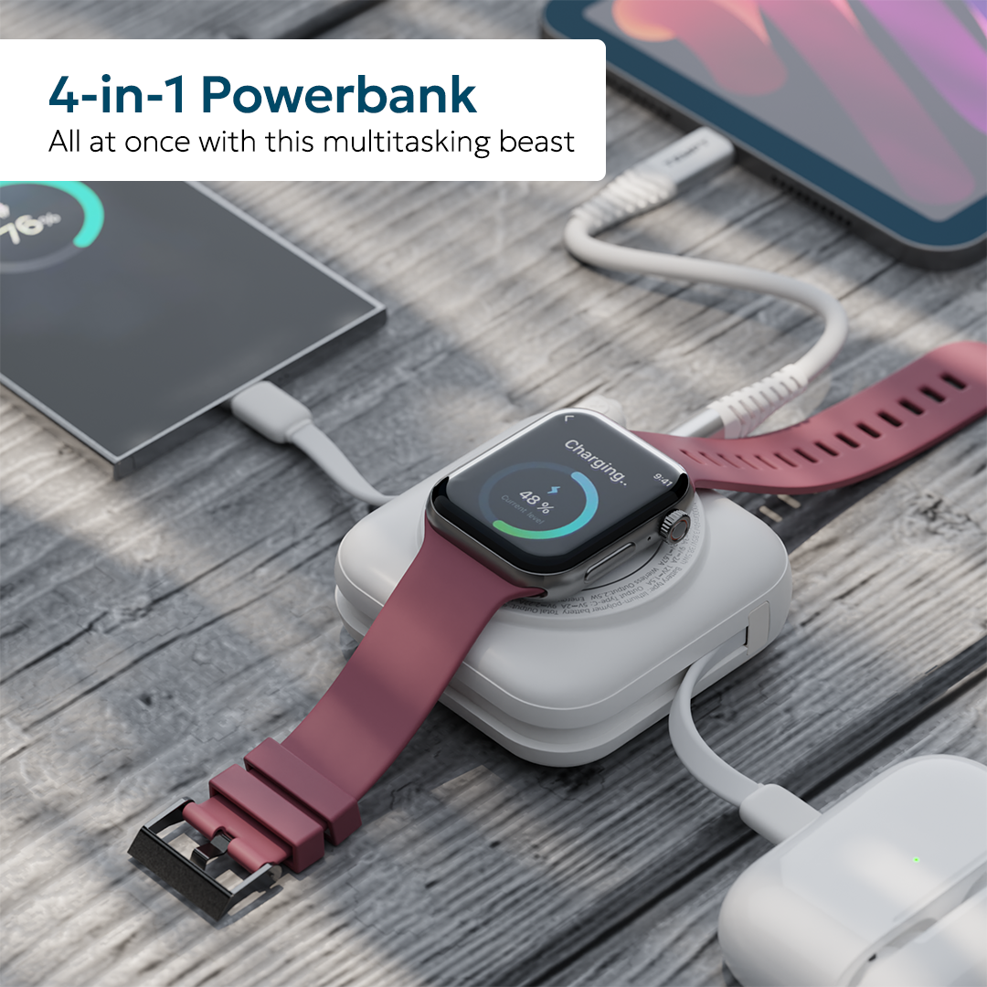 Tempt MagMini Multi Device Charging Mobile Power Bank Portable Charger