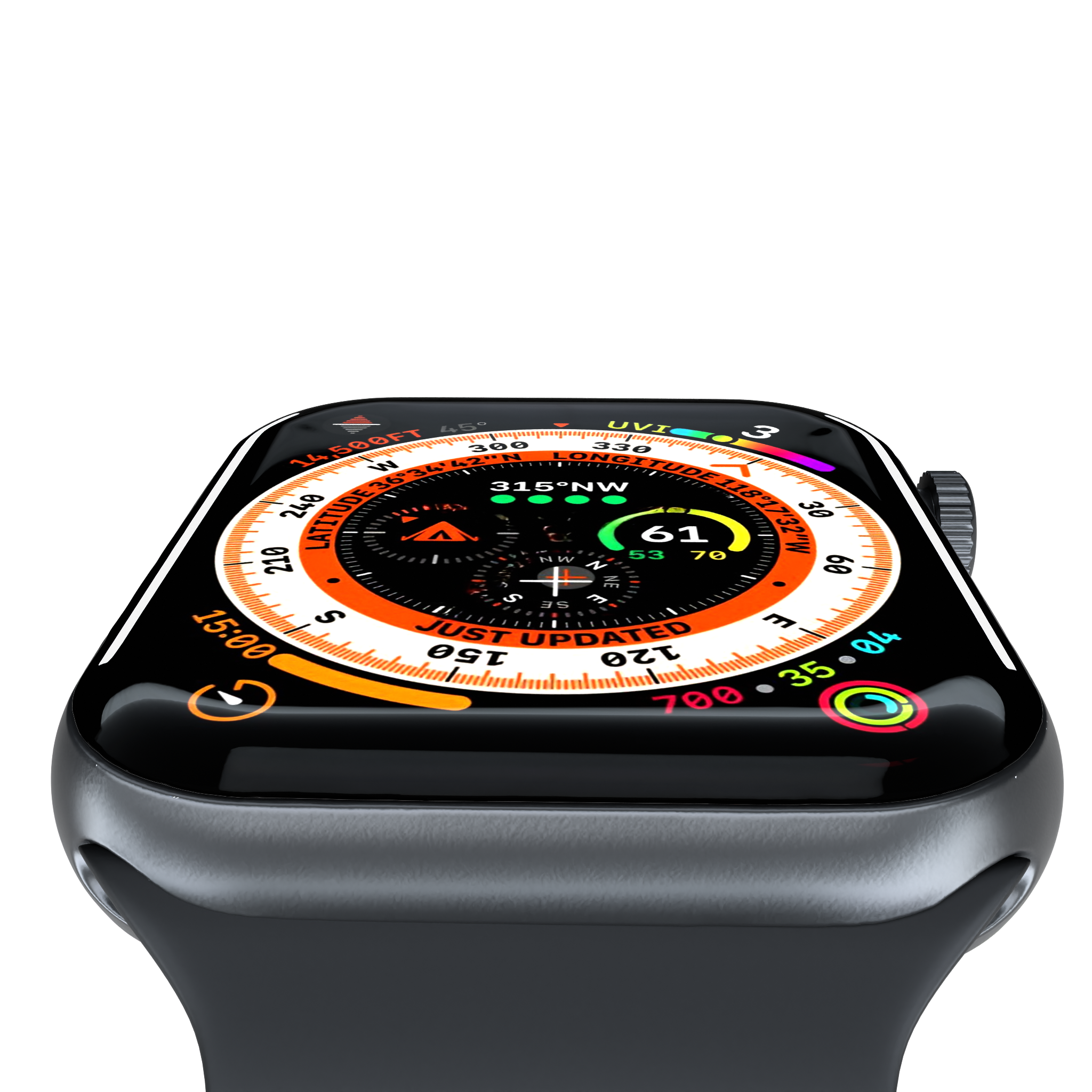 tempt streak x smartwatch crisp & bold screen for better experience