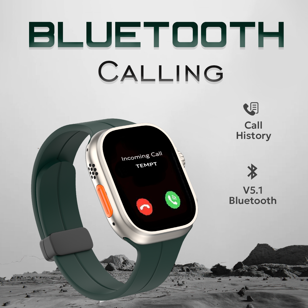 Tempt Verge Pro Bluetooth Calling Smartwatch Best Calling Smartwatch Smart Watch Category