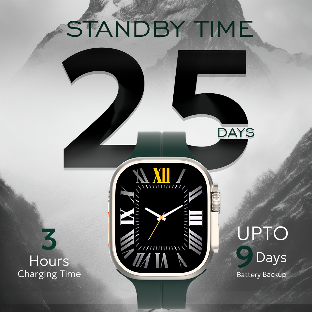 Tempt Verge Pro 25days standby time Best Budget Smartwatch Smart Watch Category
