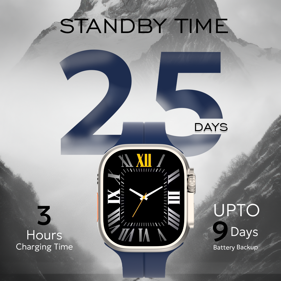 tempt standby time 25 days