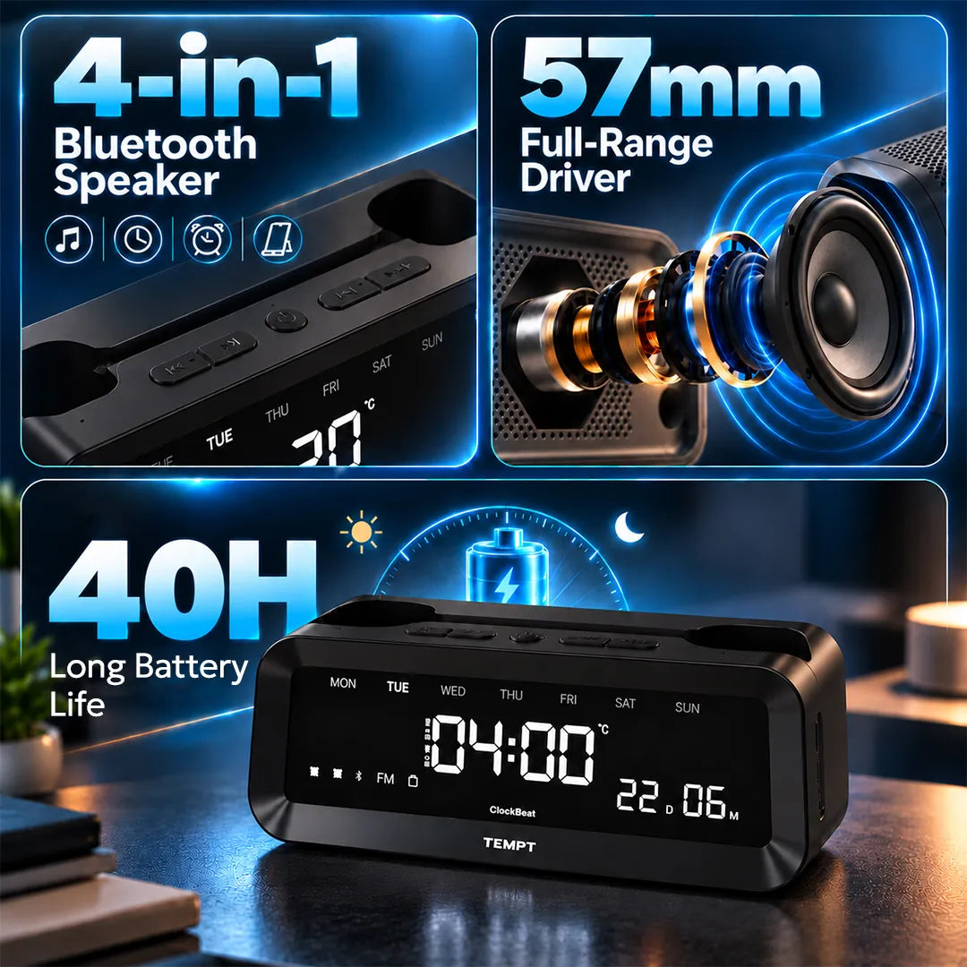 temptindia_Black_juggler_clockbeat_speaker_4_in_1_speakers