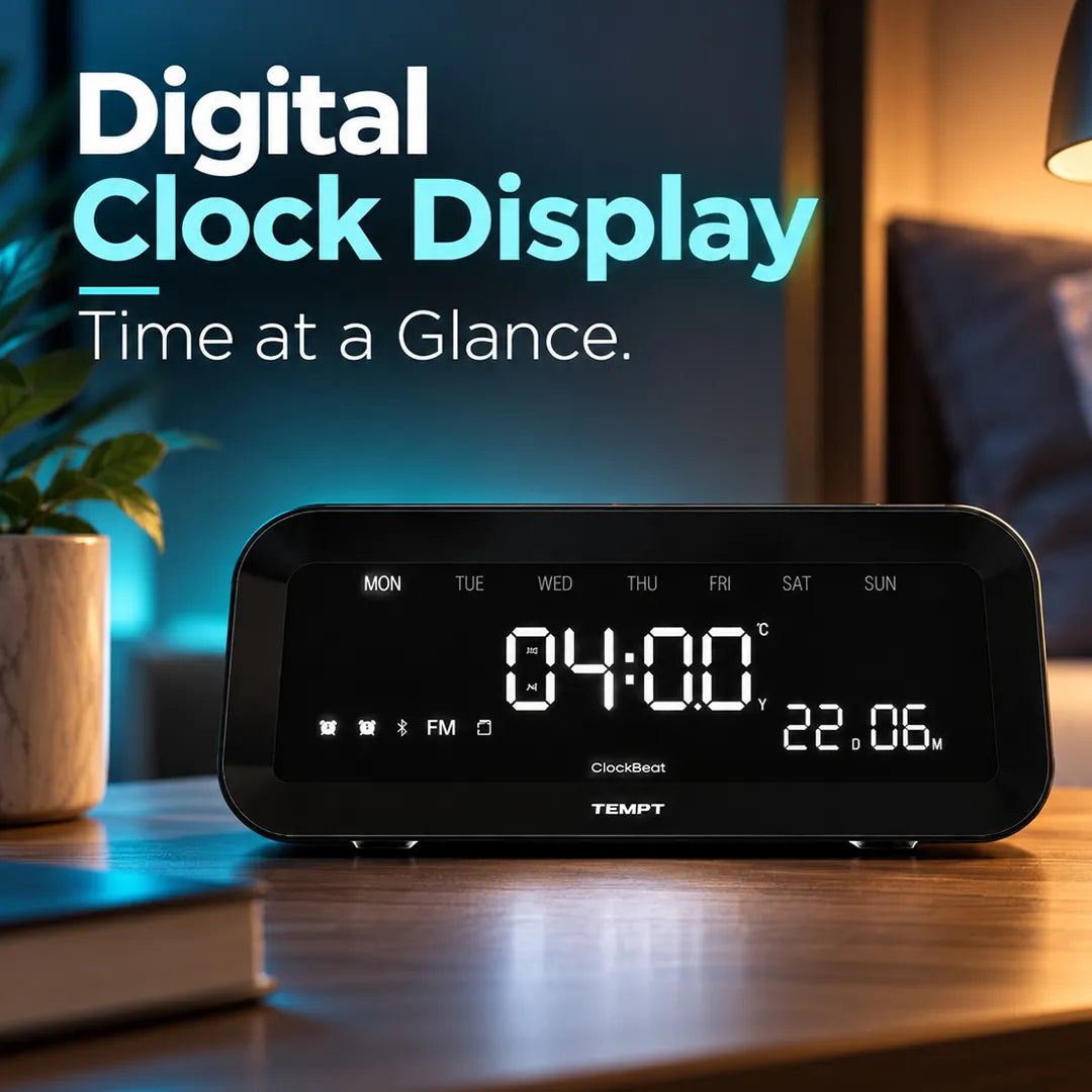 temptindia_Black_juggler_clockbeat_speaker_digital_clock_display