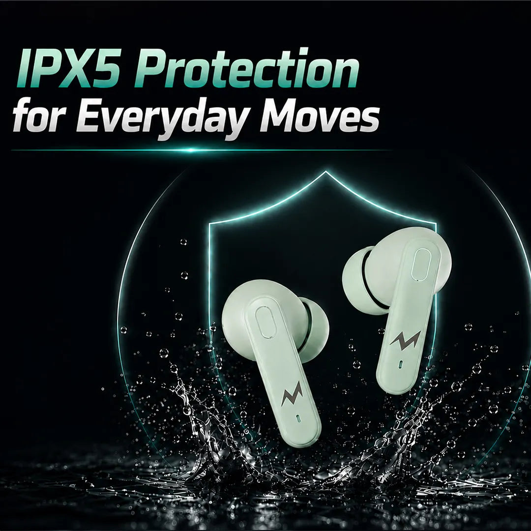 thunderpro_mint_green_color_ipx5_protection_temptindia