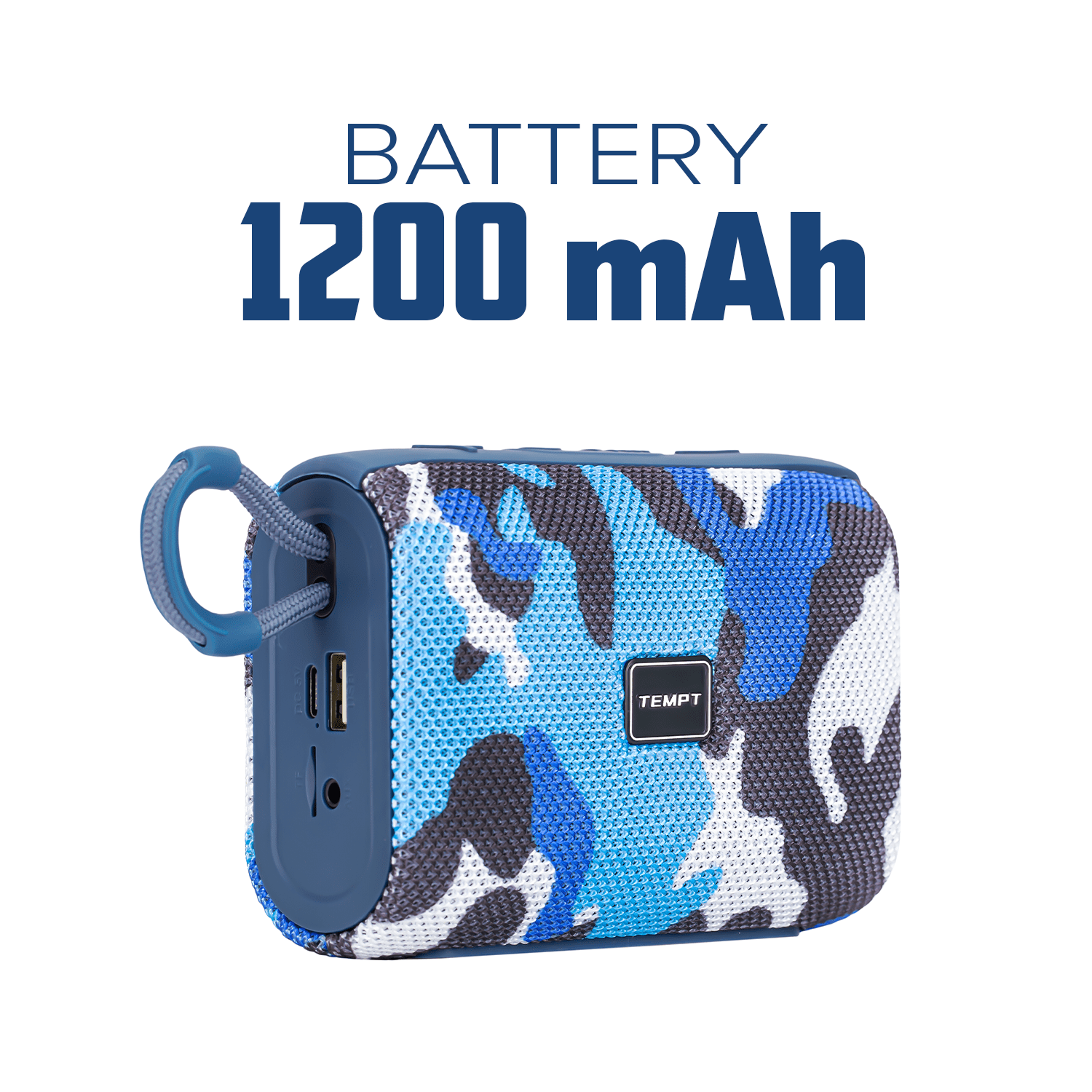 Tempt Juggler mini bluetooth speaker with 1200mAh battery portable bluetooth speaker