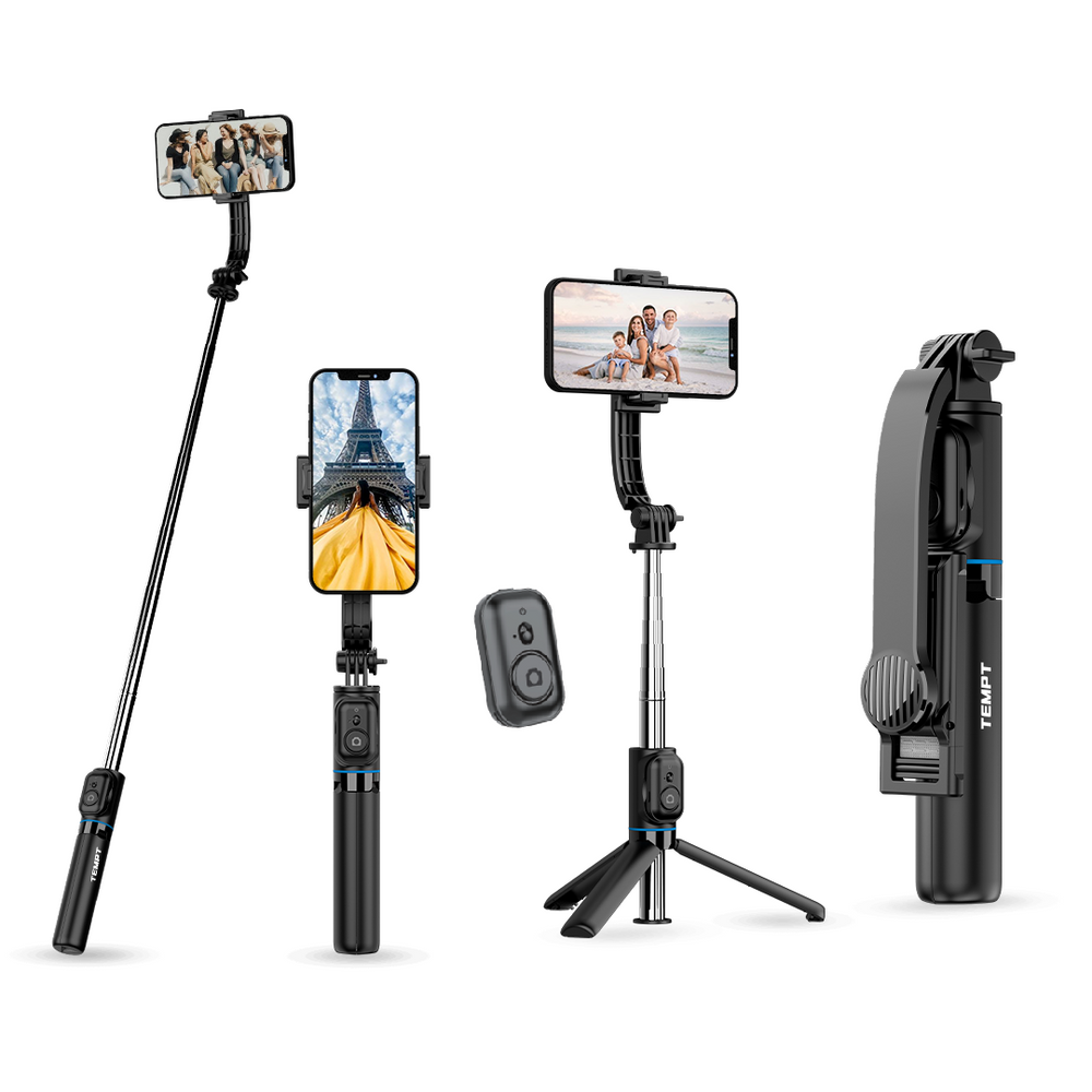Snapstick Pod Wireless & Portable Selfie Stick | Travel selfie stick – Temptindia