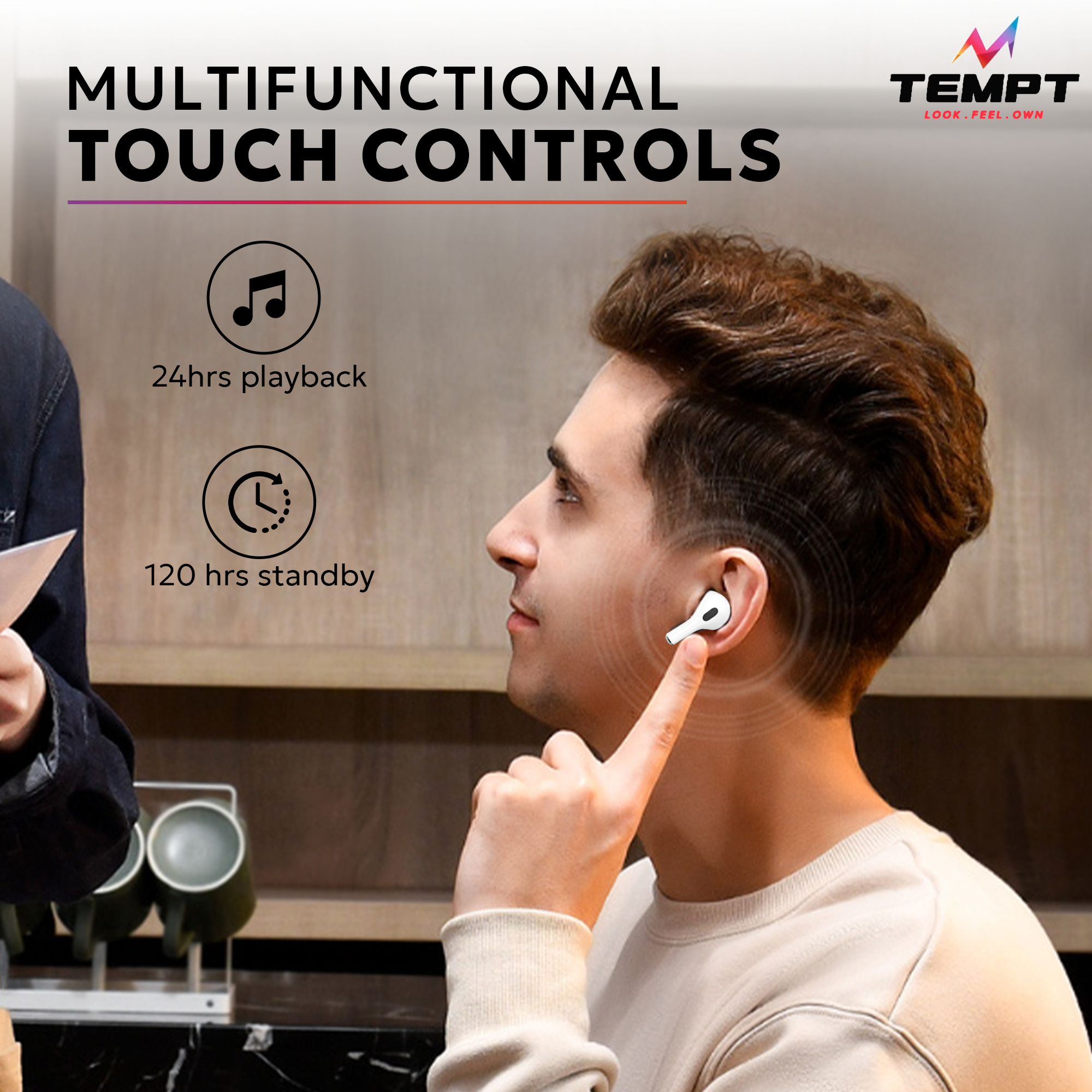 Tempt Wave Pro2 True Wireless Earbuds