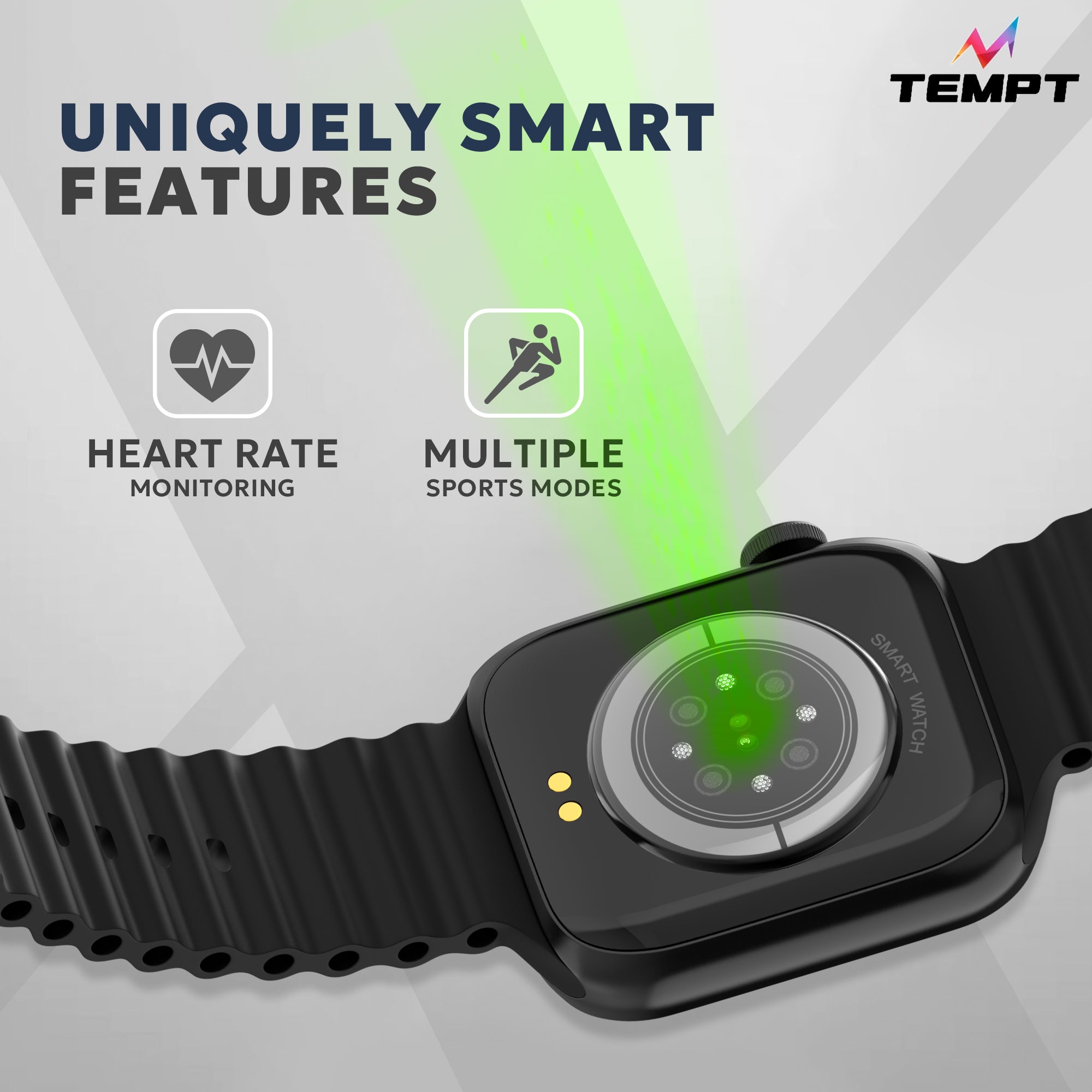 Verge X Smart Watch Tempt Smart Watch for Android with IPS Display