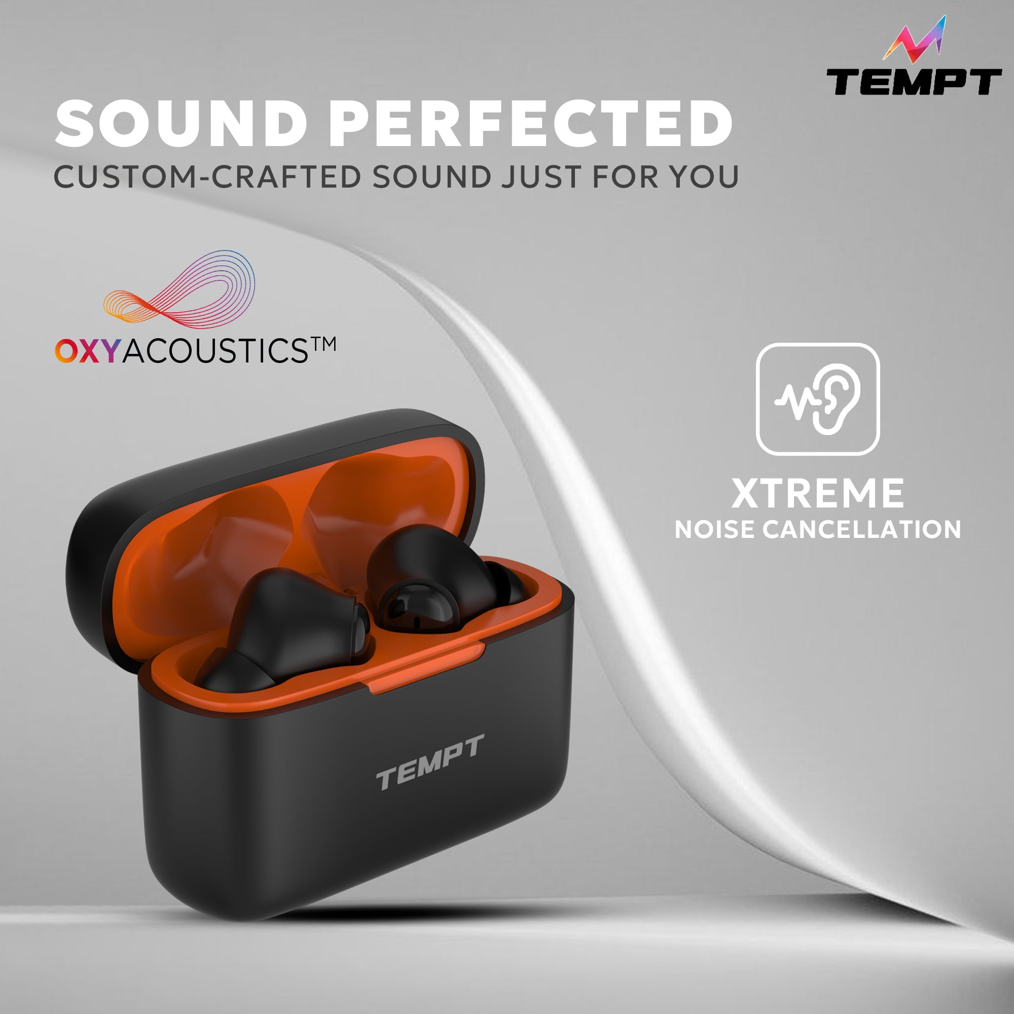 Tempt Wave Shop Online Wireless Earbuds with 30 hours of playback