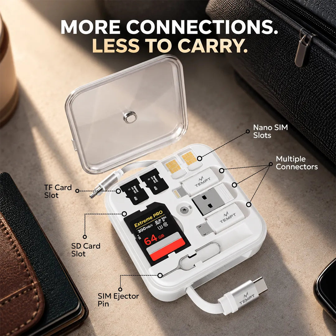 konekt_white_color_more_connections_less_to_carry_temptindia