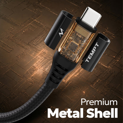 Tempt Blitz 100W USB C Charging Cable Premium Metal Shell Cable 