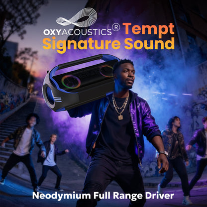 Tempt Boombuddy Blue Neodymium Full Range Driver Bluetooth Speaker Best Bluetooth Speaker Sound Quality