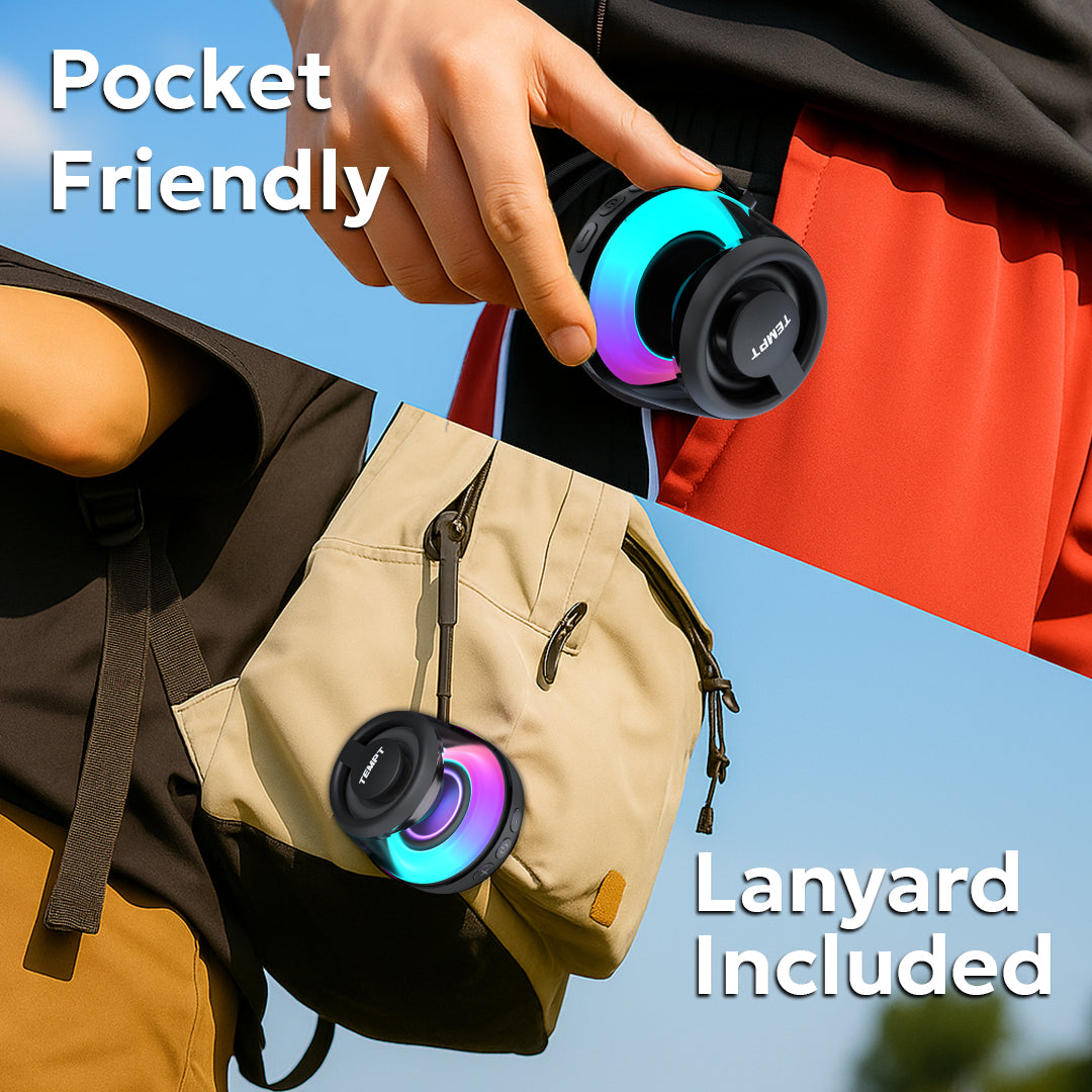  Tempt Cameo Pocket Friendly Portable Bluetooth Mini Speaker Small Portable Speaker