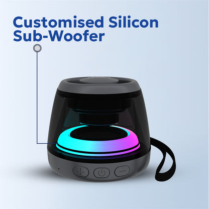  Tempt Cameo Silicon Subwoofer Deep Bass Bluetooth Mini Speaker Sound Box Speaker