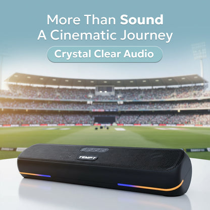 Tempt CineBar Home Theater Soundbar with Crystal Clear Audio Soundbar