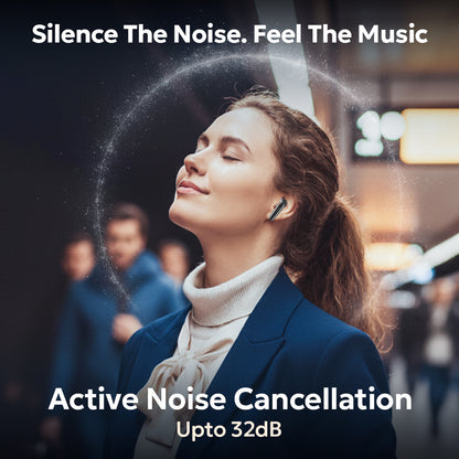 Tempt CultPro Active Noise Cancelling Bluetooth Earbuds Best ANC Earbuds