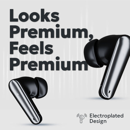 Tempt CultPro Electroplated Premium Design Bluetooth Earbuds Best Wireless Earbuds