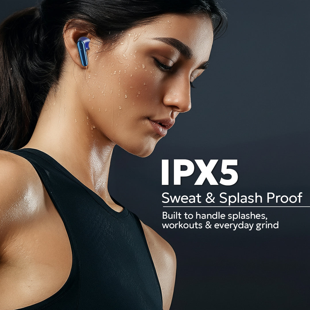 Tempt CultPro IPX5 Sweatproof Wireless Earbuds Best Earbuds For Workouts