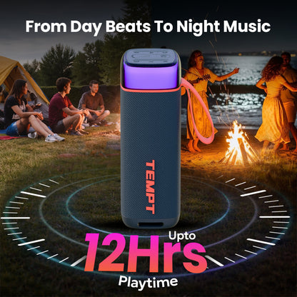 Tempt Enigma 12 Hours Playtime Portable Bluetooth Speaker