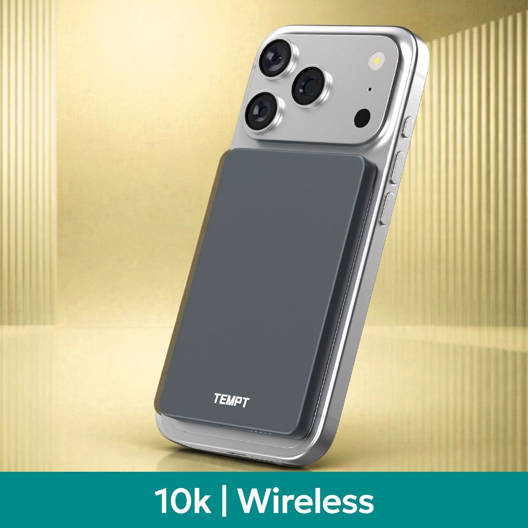 Tempt Joos Mag 10K 10000mAh Magnetic Wireless Power Bank Portable Charger