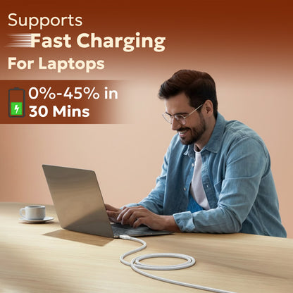 Tempt NOVA 65W USB C Charging Cable Laptop Fast Charging Cable
