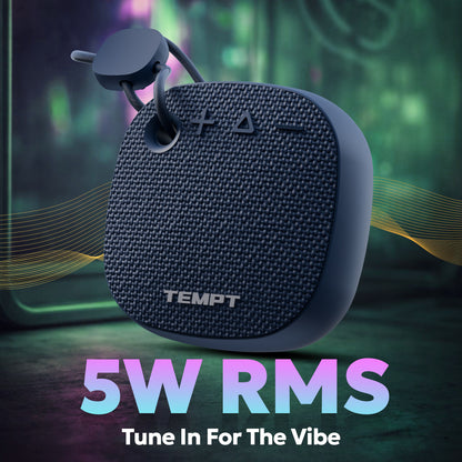 Tempt Rebel Air 5W RMS Powerful Sound Portable Bluetooth Speaker