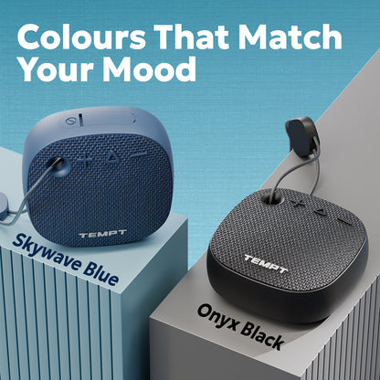 Tempt Rebel Air Wireless Bluetooth Speaker Available in Multiple Colors
