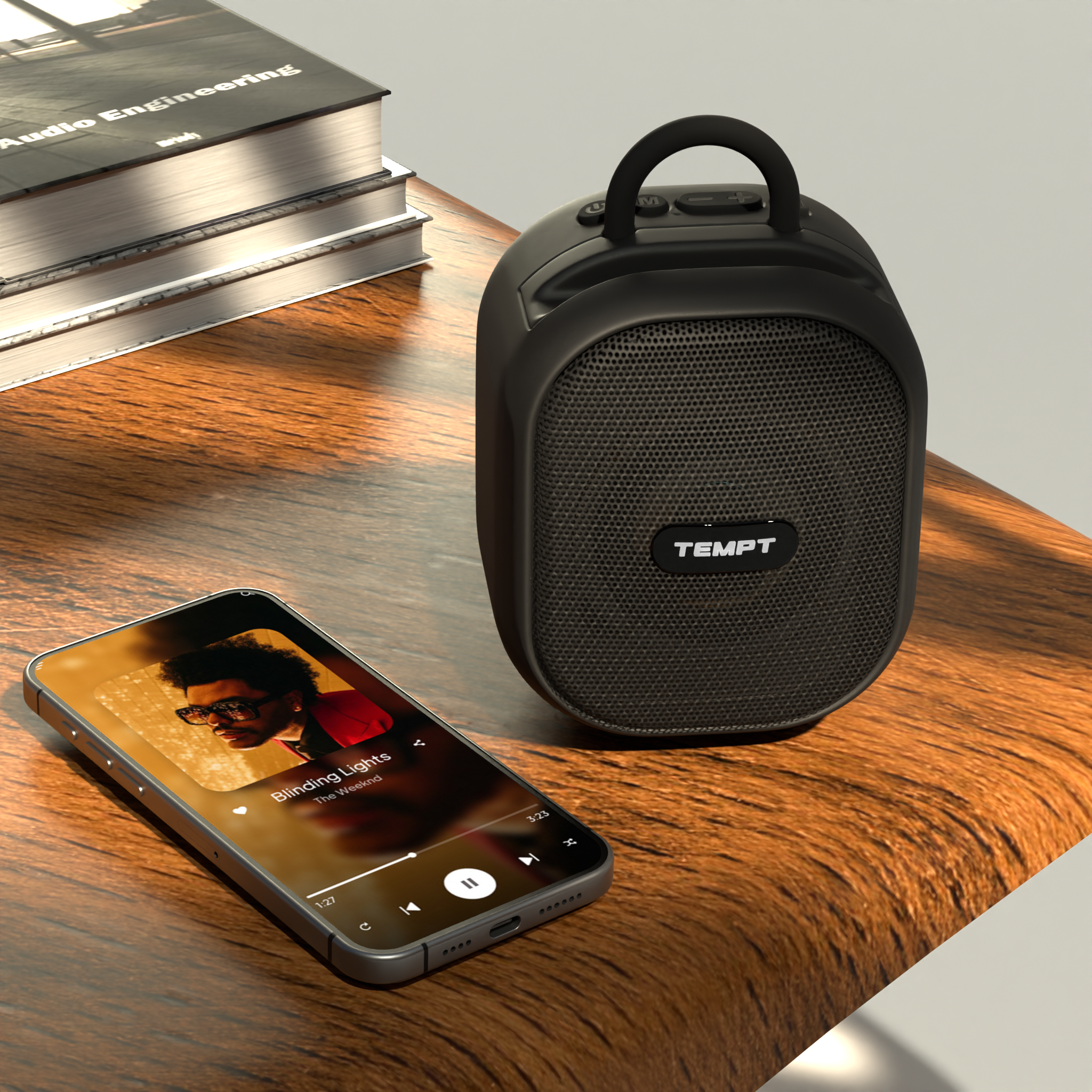 Tempt Rebel speaker with rich and textured sound for your favourite song