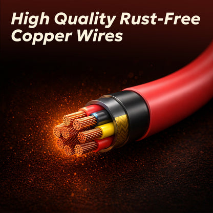 Tempt Silica 120W Type C Cable Rust Free Copper Wires Cable