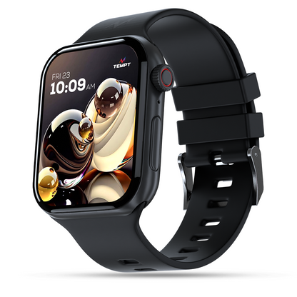 Tempt Streak X 2.01 HD Display Smartwatch for Men and Women