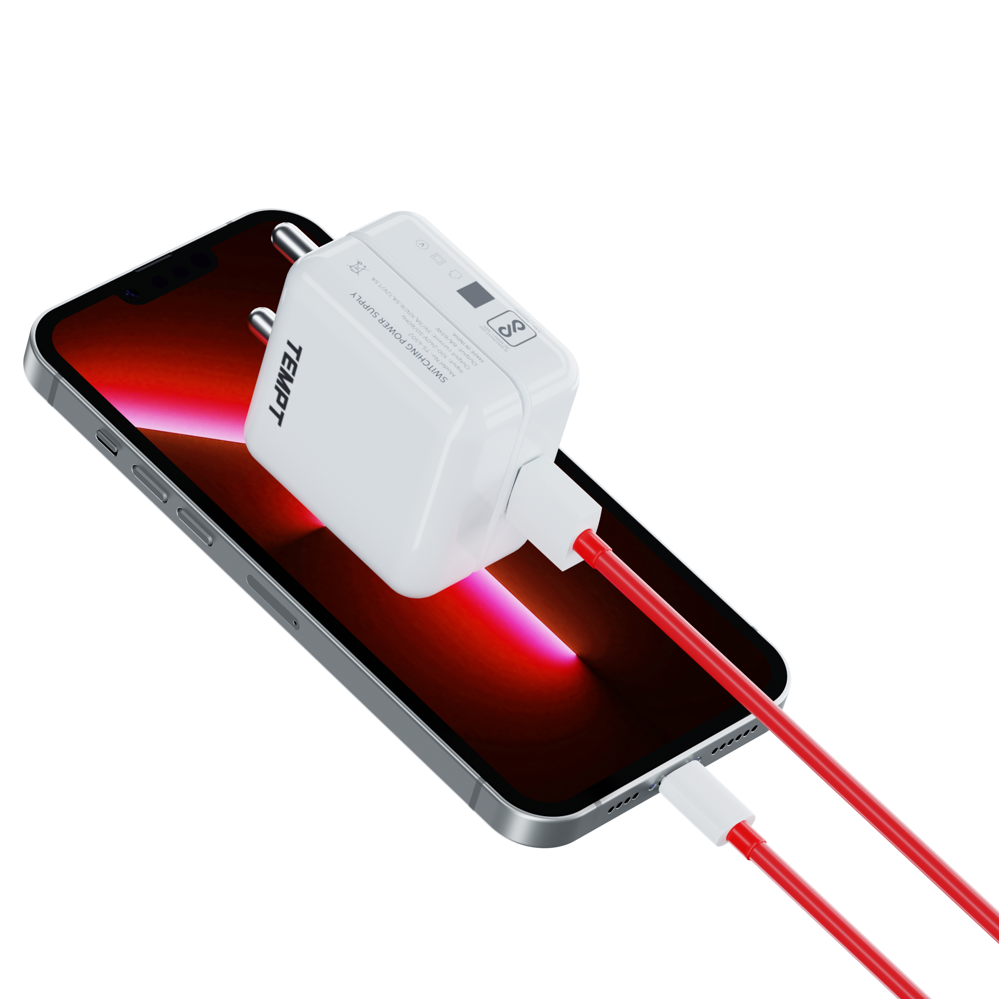 tempt turbo 65 charger which provide type c fast charging