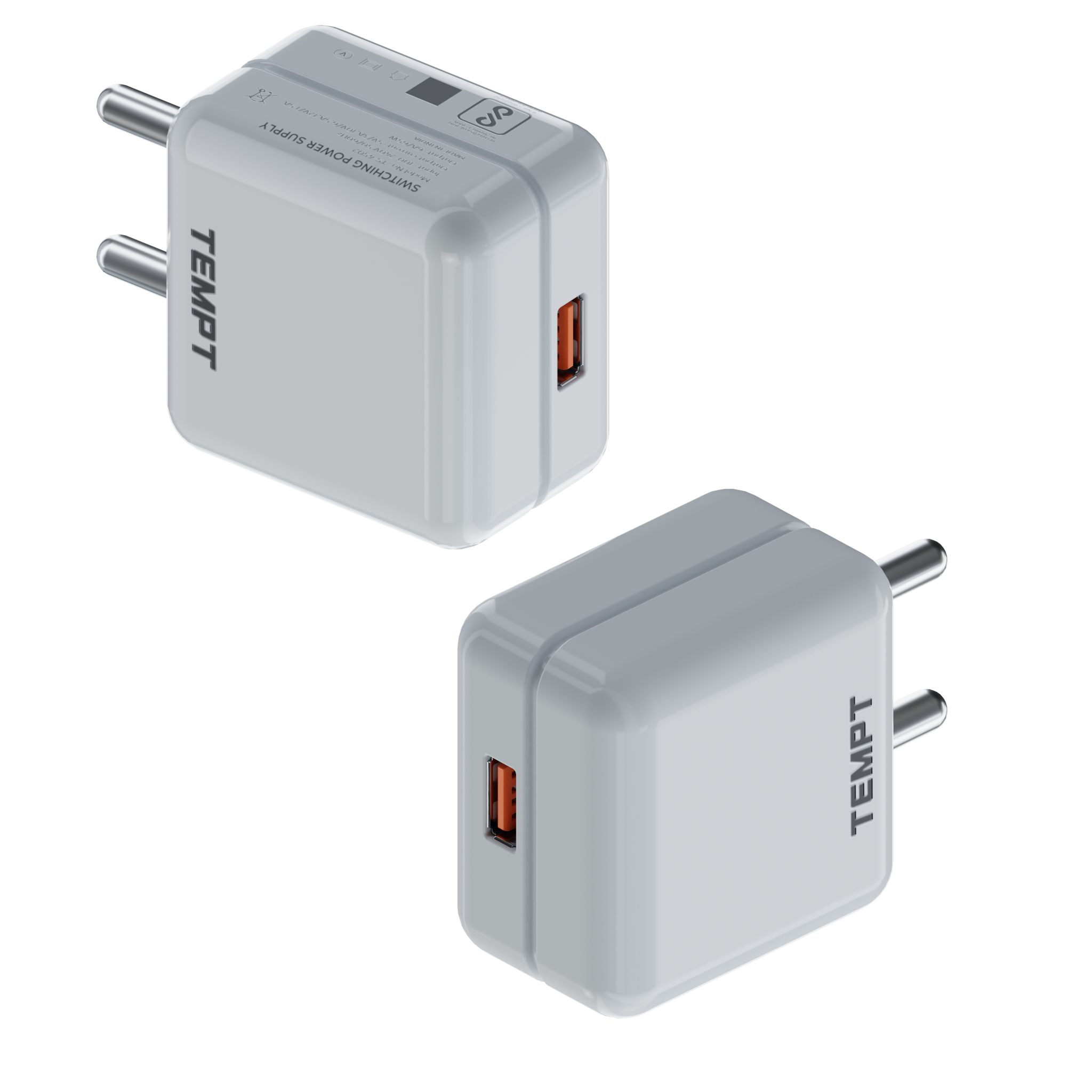 tempt turbo 65 charger showing port image