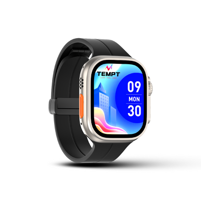 Tempt Verge Pro Black Strap Best Smartwatch Under 4000 Smart Watch Category
