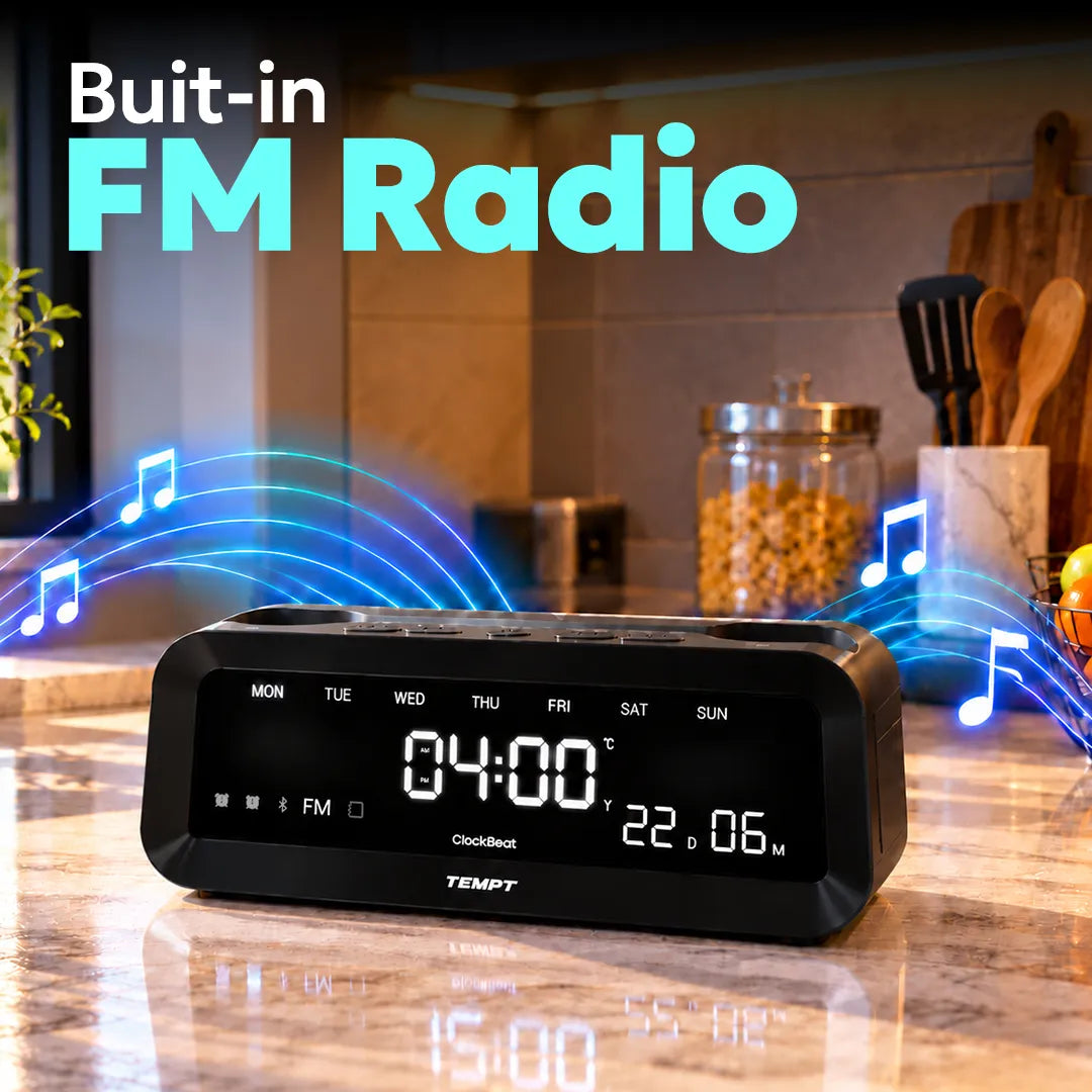 temptindia_Black_juggler_clockbeat_speaker_build_fm_radio